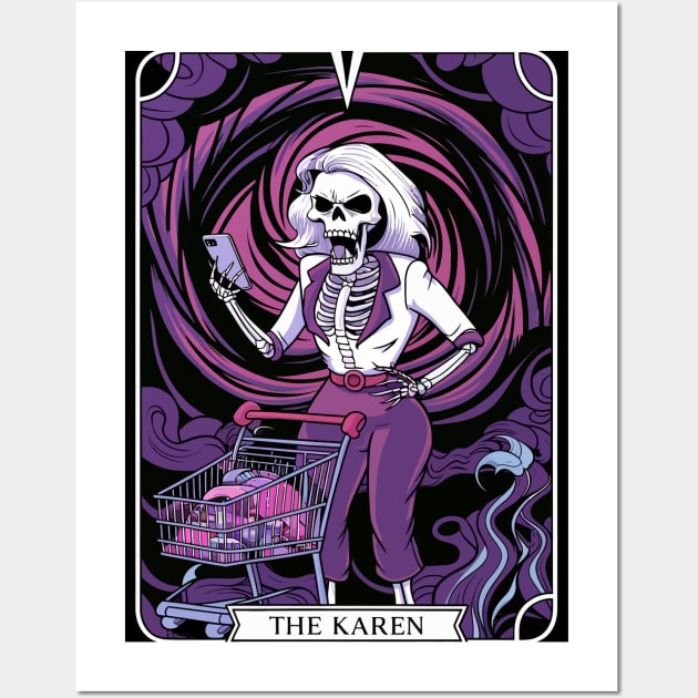 Funny Tarot Card : The Karen Wall Art by Custom Prints HD